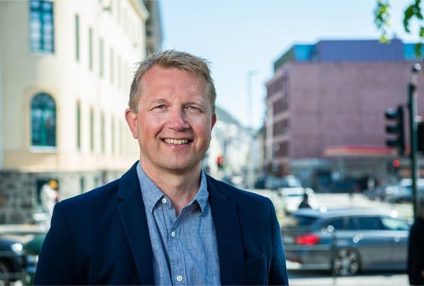 Sindre Rovde, koordinator for SmartBy-satsningen i Ålesund