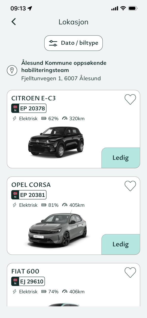 Velg bil
